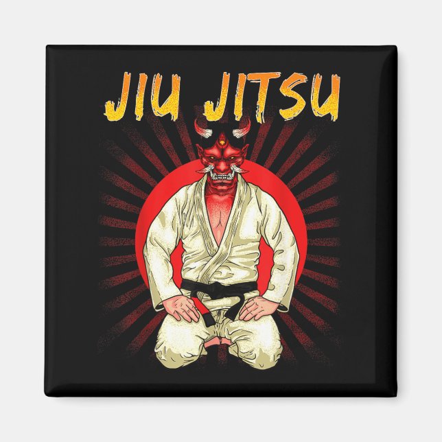 Íman Demon Brazilian Jiu Jitsu Oni (Frente)