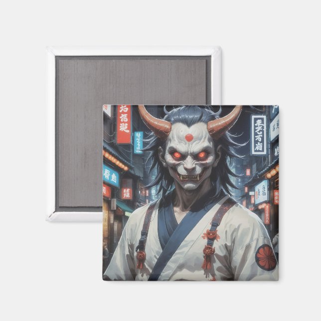 Íman Demon Samurai (Front/Back)