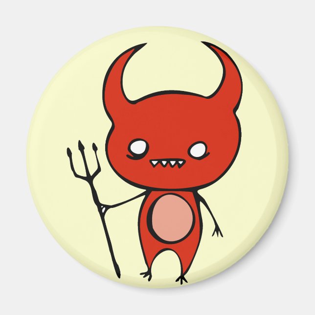 Íman Demônio bonito (Frente)