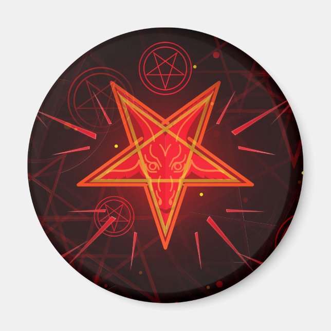 Íman demônio neon (Frente)