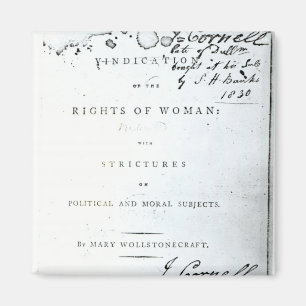 Íman Demonstração dos direitos de Woman