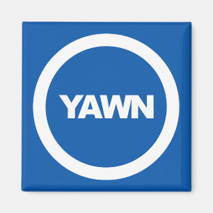 Íman Den Yawn Marca Dorm Fridge