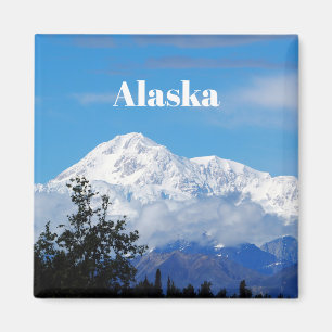 Íman Denali Alaska Mountain Snow Photo
