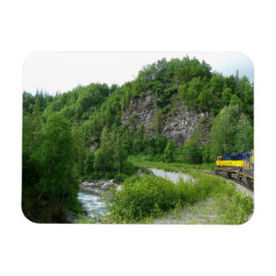 Íman Denali Express Trem de Férias Fotografia no Alasca
