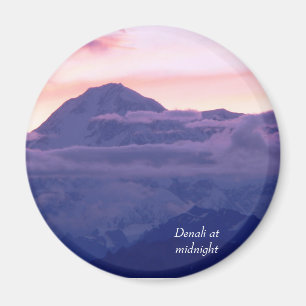 Íman Denali na meia-noite