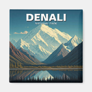 Íman Denali National Park Alaska Viagem