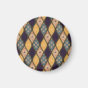 Íman Denim Blue Art Nouveau