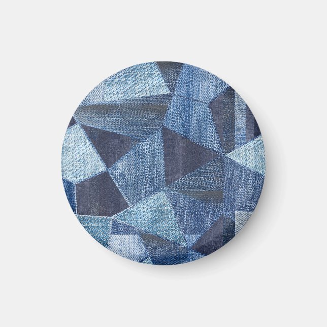 Íman Denim Urban: Patchwork Disparada. (Frente)