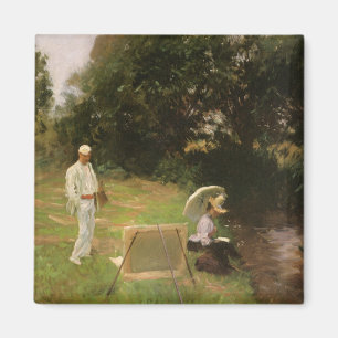 Íman Dennis Miller Bunker Pintura em Calcot por Sargent