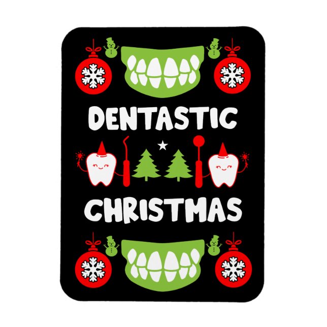 Íman Dental Doctor Xmas (Vertical)