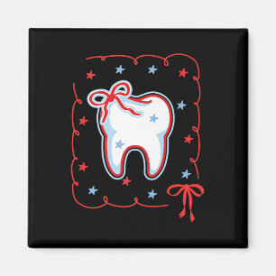 Íman Dental Hygienist 4 de julho American Dentist Coque