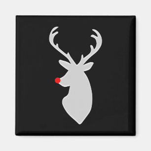 Íman Dente De Dobra Com Dente De Natal De Rudolph Nose