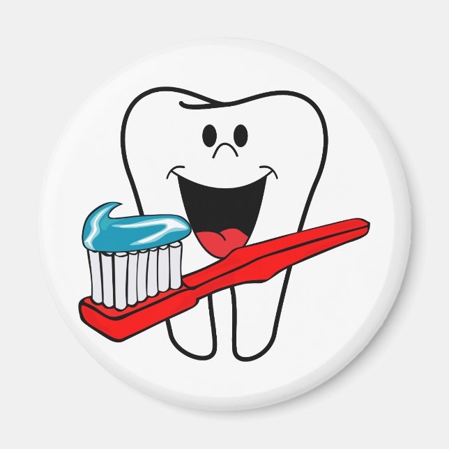 Íman Dente feliz (Frente)