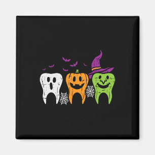 Íman Dentes Fantasma Abóbora Bruxa Fofo Halloween Odont