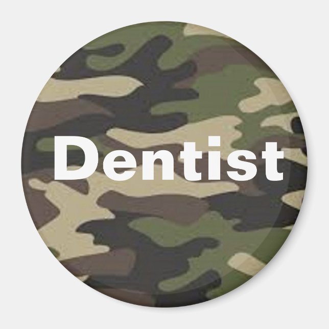 Íman Dentist Camo (Frente)