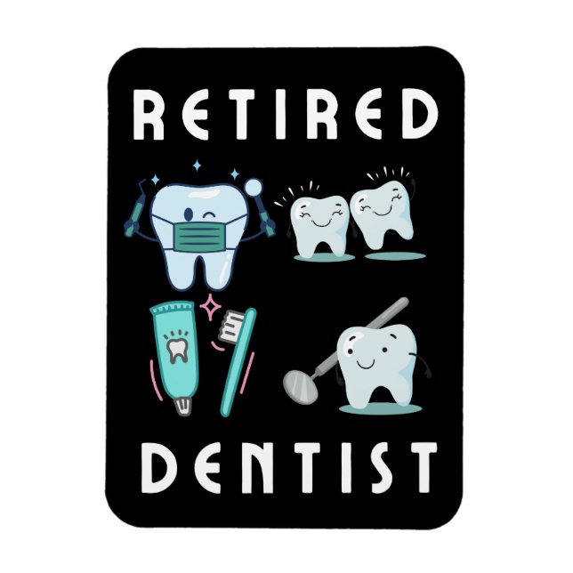 Íman dentista aposentado (Vertical)
