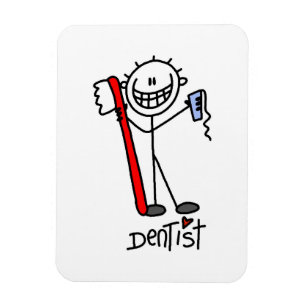 Íman Dentista de Figura de Pau Básica