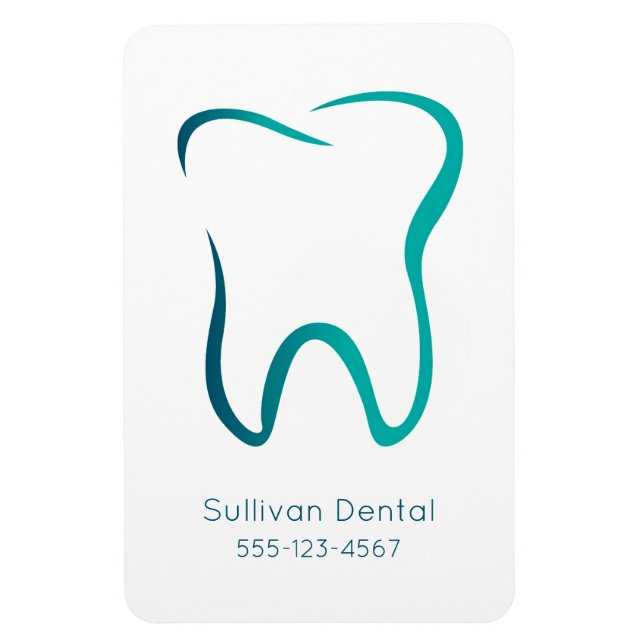 Íman Dentista dentária Administração médica (Vertical)