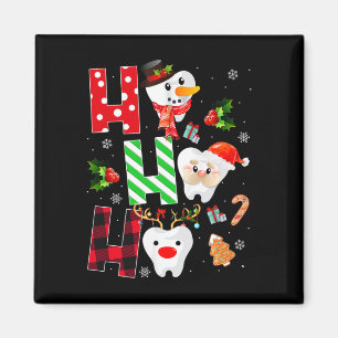 Íman Dentista Natal Diversão Dente Presente Odontológic