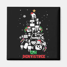Dentistree Dentist Dental Teeth Árvore de Natal