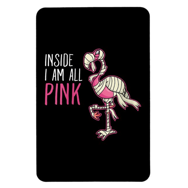 Íman Dentro I All Pink Flamingo | Funny Flamingo (Vertical)