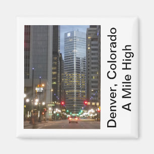 Íman Denver, Colorado - uma cidade alta da milha