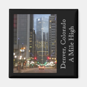 Íman Denver, Colorado - uma cidade alta da milha