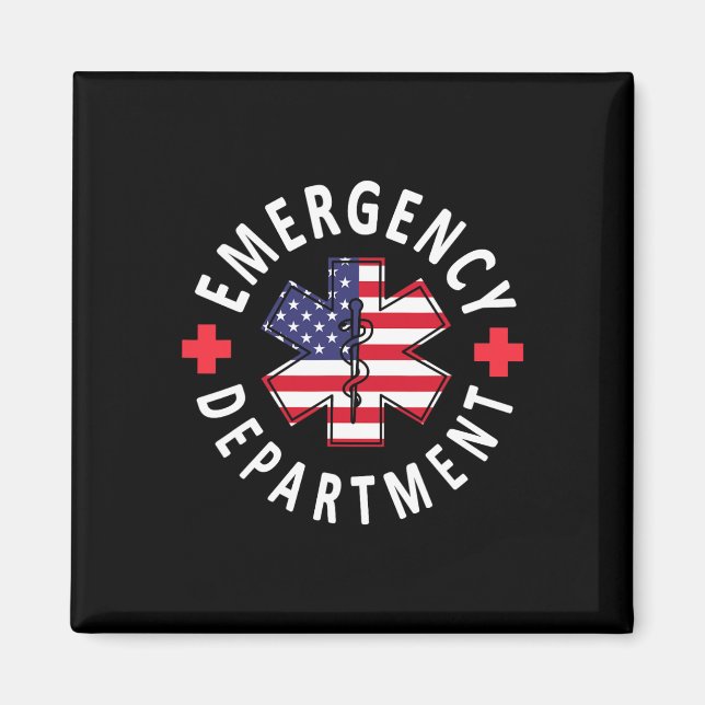 Íman Departamento de Emergência 4 de Julho Emergência E (Frente)