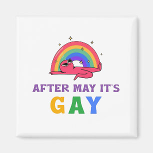 Íman Depois de maio, é Gay Engraçado Mês de Orgulho LGB