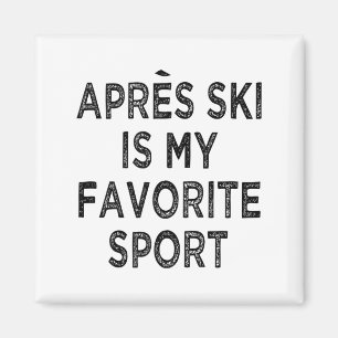 Íman Depois do ski é meu esporte favorito
