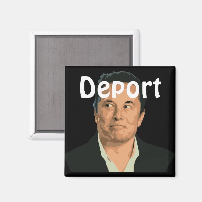 Íman Deport Musk Magnet (Front/Back)