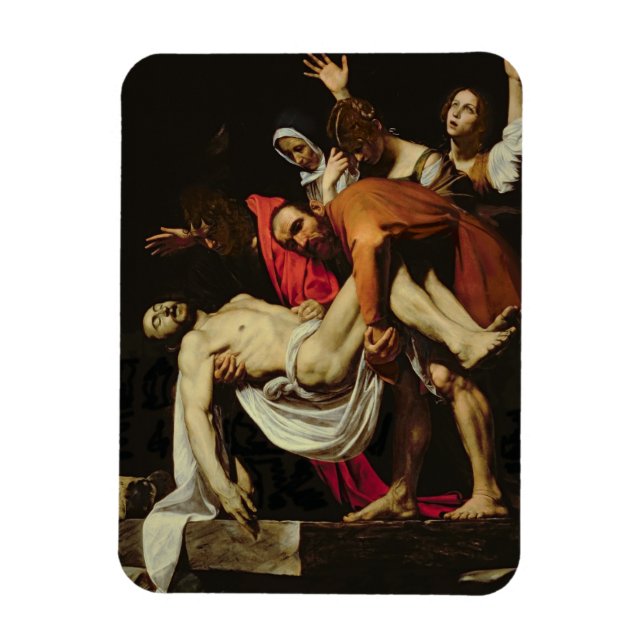 Íman Deposição, 1602-4 (óleo na canvas) (Vertical)