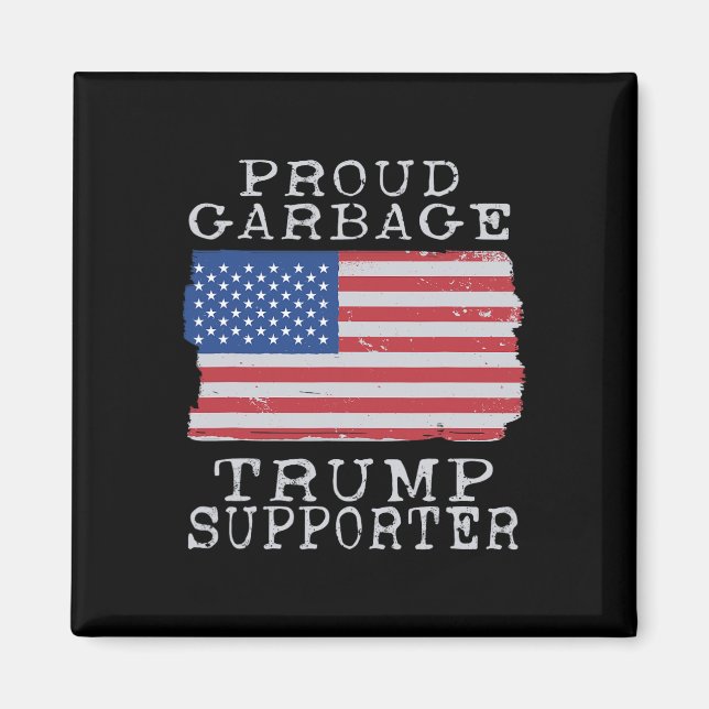 Íman Depositante de lixo Pro Trump Garbage Tr (Frente)