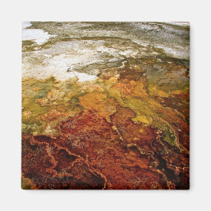 Íman Depósitos minerais coloridos em Yellowstone
