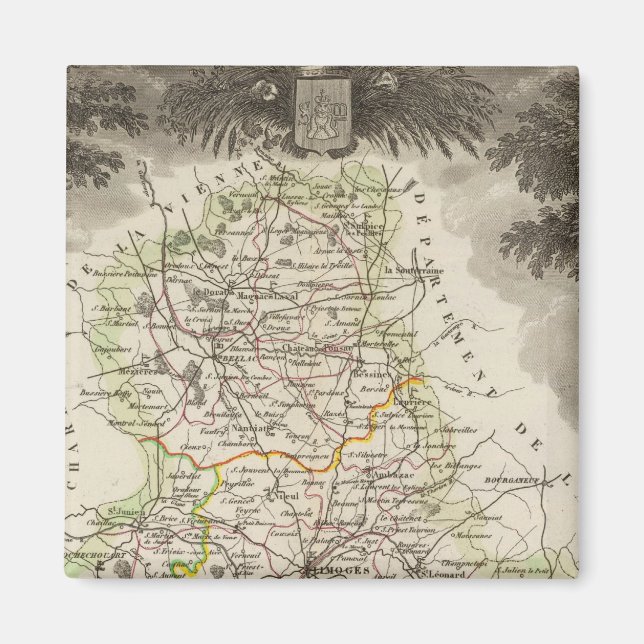 Íman Dept. De La Hte Vienne (Frente)