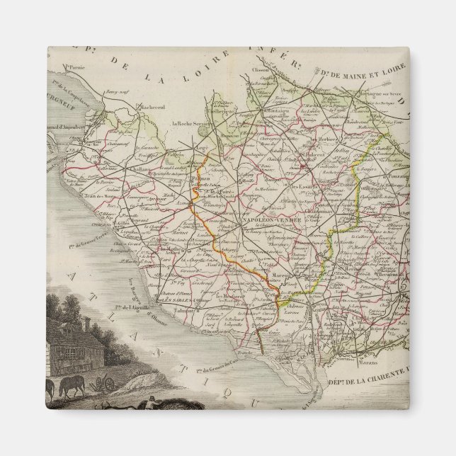 Íman Dept. De La Vendee (Frente)