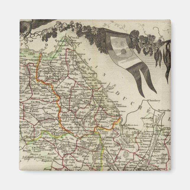 Íman Dept Sobre L'Isere (Frente)