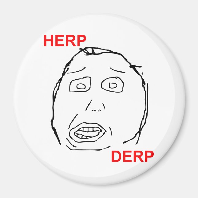 Íman Derpação De Herp Derp (Frente)