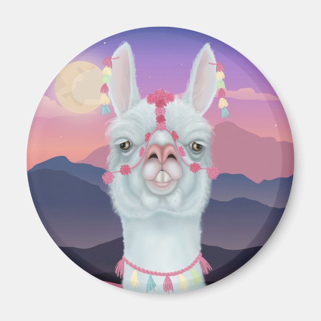 Íman Derpy Llama (Frente)