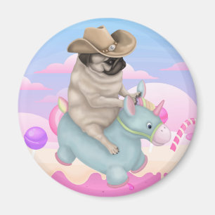 Íman Derpy Pug Magnet