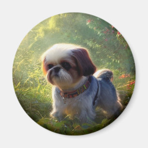 Íman Derpy Shih Tzu Magnet