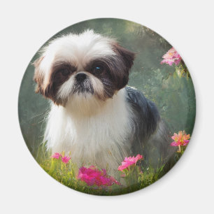 Íman Derpy Shih Tzu Magnet