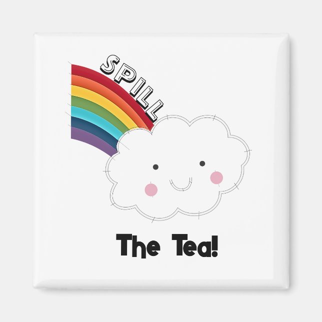 Íman Derramar o chá (Frente)