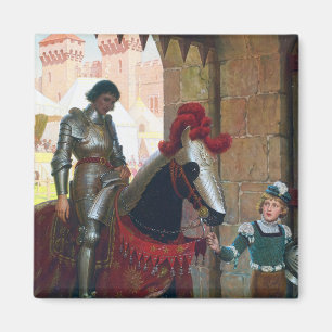 Íman Derrotado, por Edmund Blair Leighton