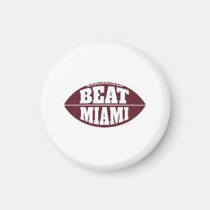 Íman Derrote Miami Vintage Aggie Futebol Dia de Jogo Sá