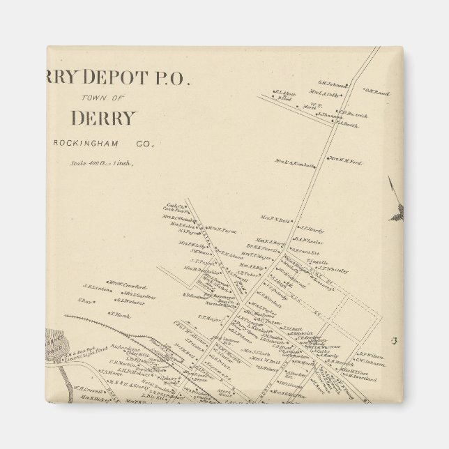 Íman Derry Depot PO (Frente)