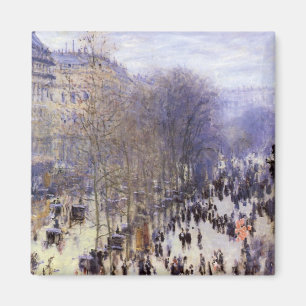 Íman DES Capucines por Claude Monet, belas artes do