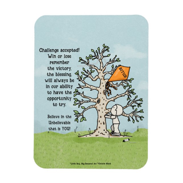 Íman Desafio aceite! (Vertical)