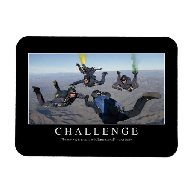 Íman Desafio: Cotação 1 Inspiracional (Horizontal)