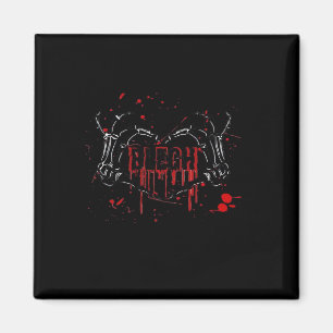 Íman Desagregação De Lábios, Mãos Corações De Esqueleto